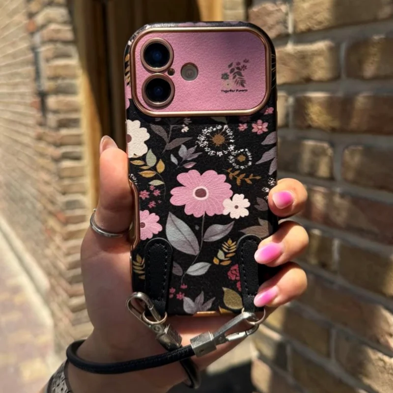 قاب گوشی ایفون flowers garden