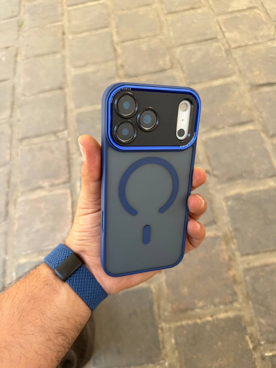 قاب گوشی ایفون ثرمه ای pixels case