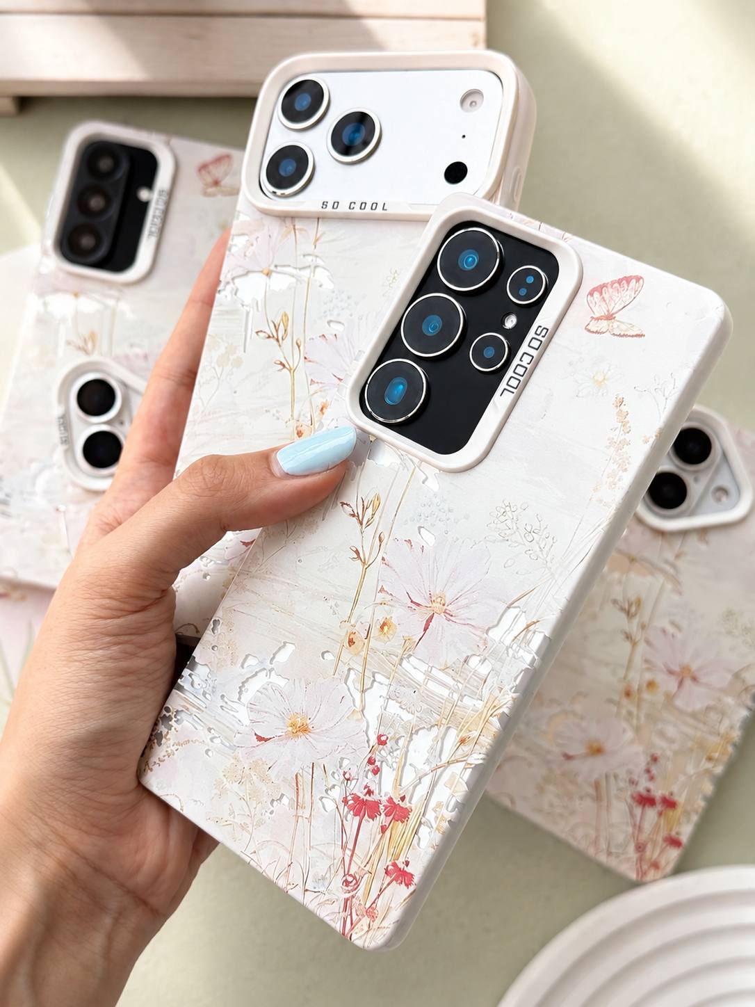 قاب گوشی شیائومی socool butterfly bloom