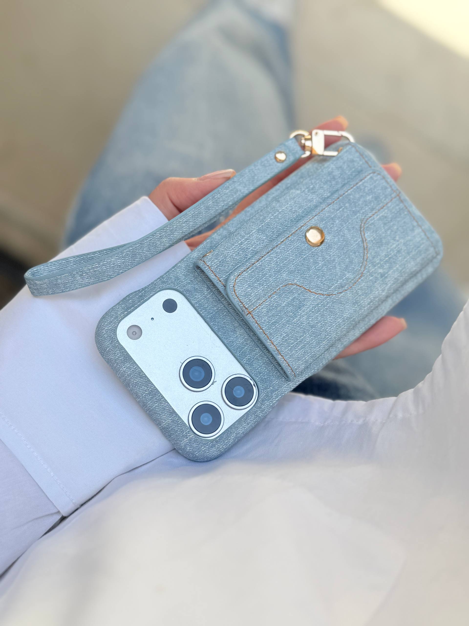 قاب گوشی ایفون Jeans Wallet