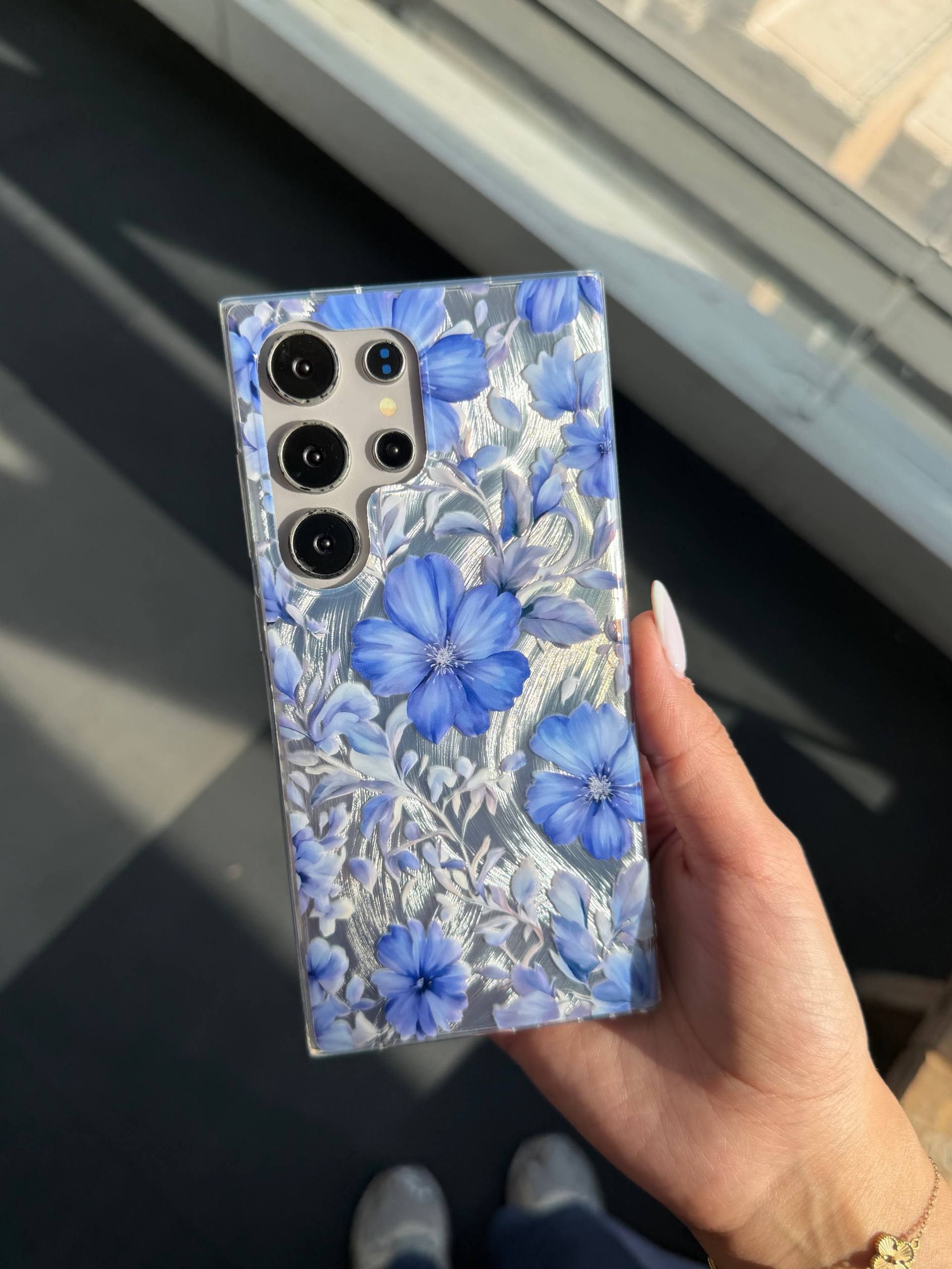 قاب گوشی اندروید blue chicory